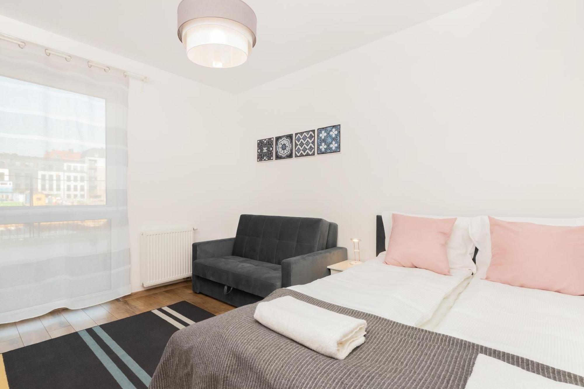 Totu Home Marina Gdansk Modern Apartment מראה חיצוני תמונה